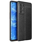 For OPPO Reno6 Pro+ 5G Litchi Texture TPU Shockproof Case(Black) - 1