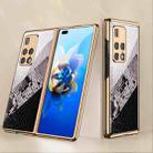 For Huawei Mate X2 GKK Electroplating Painted Glass Phone Case(04) - 1