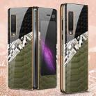 For Samsung Galaxy Fold GKK Electroplating Painted Glass Phone Case(03) - 1