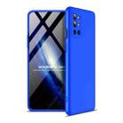 For OnePlus 9R GKK Three Stage Splicing Full Coverage PC Case(Blue) - 1