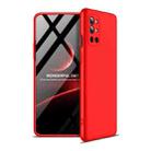 For OnePlus 9R GKK Three Stage Splicing Full Coverage PC Case(Red) - 1