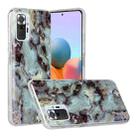 For Xiaomi Redmi Note 10 Pro Marble Pattern Soft TPU Protective Case(Brown) - 1