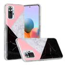 For Xiaomi Redmi Note 10 Pro Marble Pattern Soft TPU Protective Case(Tricolor) - 1