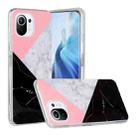 For Xiaomi Mi 11 Lite Marble Pattern Soft TPU Protective Case(Tricolor) - 1