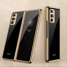 For Xiaomi Mi Mix Fold GKK Electroplating Painted Glass Phone Case(Deep Black) - 1