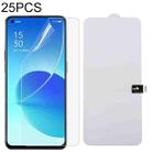 For OPPO Reno6 5G 25 PCS Full Screen Protector Explosion-proof Hydrogel Film - 1