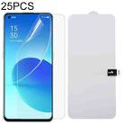 For OPPO Reno6 Pro 5G 25 PCS Full Screen Protector Explosion-proof Hydrogel Film - 1