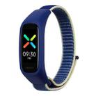 For OPPO Watch Nylon Watch Band(Ice Blue) - 1