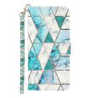 For Samsung Galaxy A22 4G 3D Pattern Horizontal Flip PU Leather Case with Holder & Card Slots & Wallet(Marble) - 2