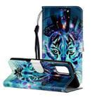 For Samsung Galaxy A32 4G Oil Embossed Pattern Horizontal Flip PU Leather Case with Holder & Card Slots & Wallet & Lanyard(Tiger) - 1
