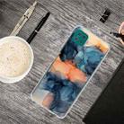 For Samsung Galaxy A22 5G Abstract Marble Pattern Protective Case(Abstract Blue) - 1