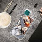 For Samsung Galaxy A22 5G Abstract Marble Pattern TPU Protective Case(Color gray) - 1