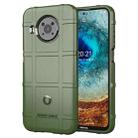 For Nokia X10 Full Coverage Shockproof TPU Case(Green) - 1