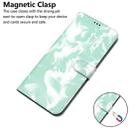 For Samsung Galaxy Note20 Cloud Fog Pattern Horizontal Flip Leather Case with Holder & Card Slot & Wallet(Mint Green) - 6