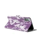 For Samsung Galaxy Note20 Cloud Fog Pattern Horizontal Flip Leather Case with Holder & Card Slot & Wallet(Purple) - 4