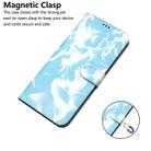 For Samsung Galaxy Note20 Cloud Fog Pattern Horizontal Flip Leather Case with Holder & Card Slot & Wallet(Sky Blue) - 6