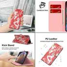 For Samsung Galaxy Note20 Cloud Fog Pattern Horizontal Flip Leather Case with Holder & Card Slot & Wallet(Red) - 7