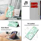 For Samsung Galaxy Note20 Ultra Cloud Fog Pattern Horizontal Flip Leather Case with Holder & Card Slot & Wallet(Mint Green) - 7