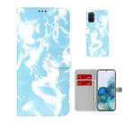 For Samsung Galaxy S20+ Cloud Fog Pattern Horizontal Flip Leather Case with Holder & Card Slot & Wallet(Sky Blue) - 1