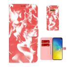 For Samsung Galaxy S10e Cloud Fog Pattern Horizontal Flip Leather Case with Holder & Card Slot & Wallet(Red) - 1