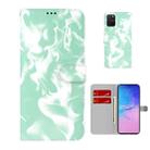 For Samsung Galaxy S10 Lite / A91 Cloud Fog Pattern Horizontal Flip Leather Case with Holder & Card Slot & Wallet(Mint Green) - 1