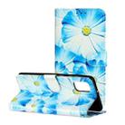 For Samsung Galaxy A32 4G Colored Drawing Marble Pattern Horizontal Flip PU Leather Case with Holder & Card Slots & Wallet(Orchid) - 1