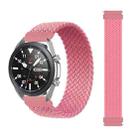 For Garmin Vivoactive 3 Adjustable Nylon Braided Elasticity Watch Band, Size:125mm(Pink) - 1