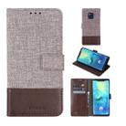 For Huawei Mate 20 Pro MUXMA MX102 Horizontal Flip Canvas Leather Case with Stand & Card Slot & Wallet Function(Brown) - 1