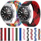 For Samsung Galaxy Watch Active / Active2 40mm / Active2 44mm Adjustable Nylon Braided Elasticity Watch Band, Size:165mm(Rainbow) - 8