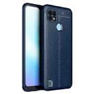 For OPPO Realme C21 Litchi Texture TPU Shockproof Case(Navy Blue) - 1