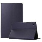 For Samsung Galaxy Tab A7 Lite 8.4 T220/225 Voltage Craft Texture TPU Horizontal Flip Protective Case with Holder(Dark Blue) - 1