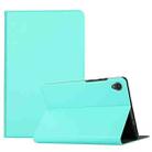 For Lenovo Tab M8 8705/8505 Voltage Craft Texture TPU Horizontal Flip Protective Case with Holder(Mint Green) - 1