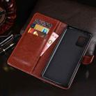For Asus Zenfone 8 ZS590KS idewei Crazy Horse Texture Horizontal Flip Leather Case with Holder & Card Slots & Wallet(Brown) - 4