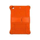 All-inclusive Silicone Shockproof Case with Holder For iPad Pro 10.5 / 10.2 2021 / 2020 / 2019 / Air 3(Orange) - 1