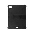 All-inclusive Silicone Shockproof Case with Holder For iPad Pro 11 2021 / 2020 / Air 2020 10.9(Black) - 1