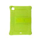 All-inclusive Silicone Shockproof Case with Holder For iPad Pro 11 2021 / 2020 / Air 2020 10.9(Green) - 1