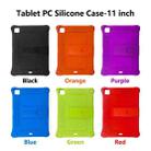 All-inclusive Silicone Shockproof Case with Holder For iPad Pro 11 2021 / 2020 / Air 2020 10.9(Green) - 7