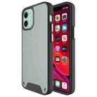 For iPhone 12 mini Space Series Shockproof PC + TPU Protective Case (Black) - 1