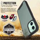 For iPhone 11 Space Series Shockproof PC + TPU Protective Case (Black) - 3