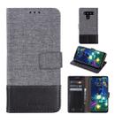 For LG V50 MUXMA MX102 Horizontal Flip Canvas Leather Case with Stand & Card Slot & Wallet Function(Black) - 1
