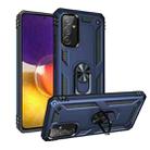 For Samsung Galaxy A82 5G Shockproof TPU + PC Protective Case with 360 Degree Rotating Holder(Blue) - 1