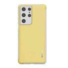 For Samsung Galaxy S21 Ultra wlons PC + TPU Shockproof Protective Case(Yellow) - 1