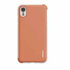 For iPhone XR wlons PC + TPU Shockproof Protective Case(Orange) - 1