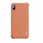 For iPhone XS Max wlons PC + TPU Shockproof Protective Case(Orange) - 1