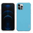 For iPhone 12 / 12 Pro wlons PC + TPU Shockproof Protective Case(Blue) - 1