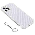 Metal Lens Hole Heat Dissipation Protective Case For iPhone 12 Pro Max(White) - 1