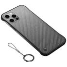 Hole Heat Dissipation Protective Case For iPhone 12 Pro Max(Black) - 1