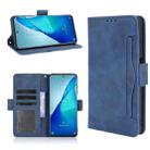 For TCL 20 5G / 20S Skin Feel Calf Pattern Horizontal Flip Leather Case with Holder & Card Slots & Photo Frame(Blue) - 1