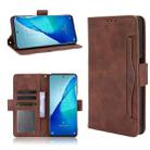 For TCL 20 5G / 20S Skin Feel Calf Pattern Horizontal Flip Leather Case with Holder & Card Slots & Photo Frame(Brown) - 1