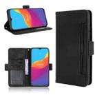 For Ulefone Note 10 Skin Feel Calf Pattern Horizontal Flip Leather Case with Holder & Card Slots & Photo Frame(Black) - 1